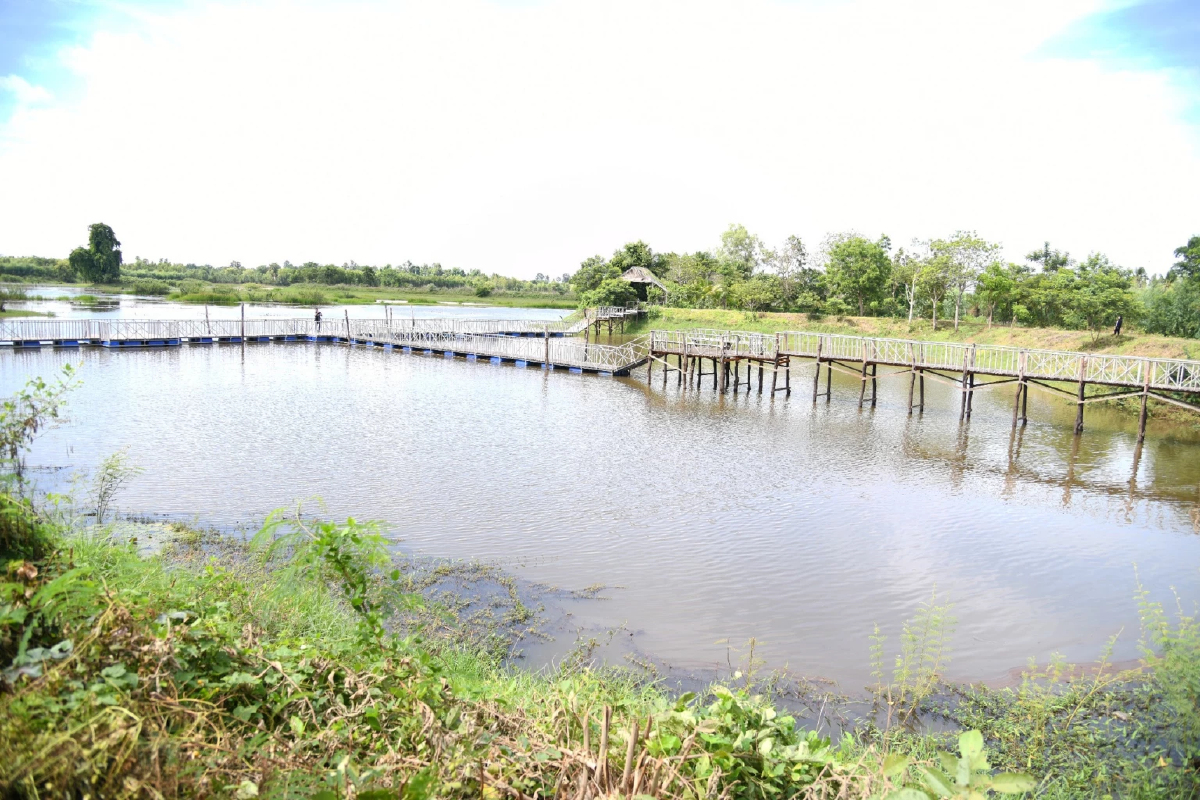 ผ่าแผน 'อ่างเก็บน้ำห้วยขะยุง' ศรีสะเกษ ดับภัยแล้ง เพิ่มแหล่งน้ำ