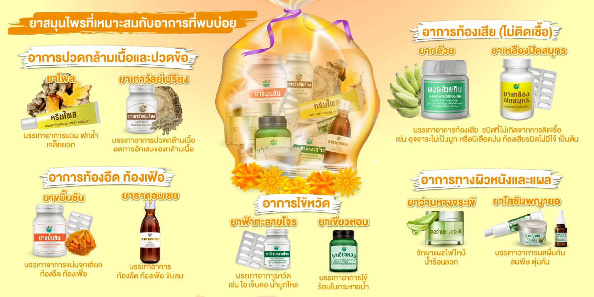 'ชุดสังฆทานยาสมุนไพร' บรรเทา 5 อาการที่พบบ่อยในพระสงฆ์