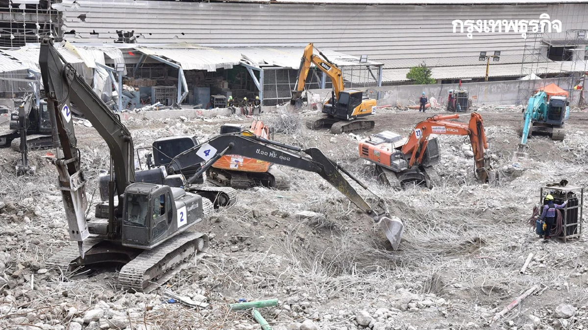 สถานการณ์ตึก สตง. ถล่ม ล่าสุด พบอีก 5 ร่าง เร่งค้นหาตลอด 24 ชั่วโมง