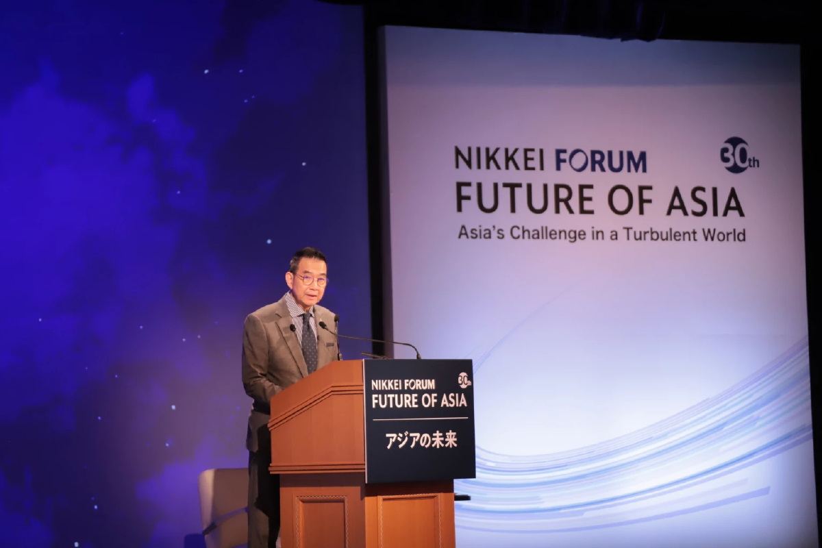 มาริษโชว์วิสัยทัศน์นิกเคอิฟอรัม ชู 5 ยุทธศาสตร์ขับเคลื่อนเอเชีย