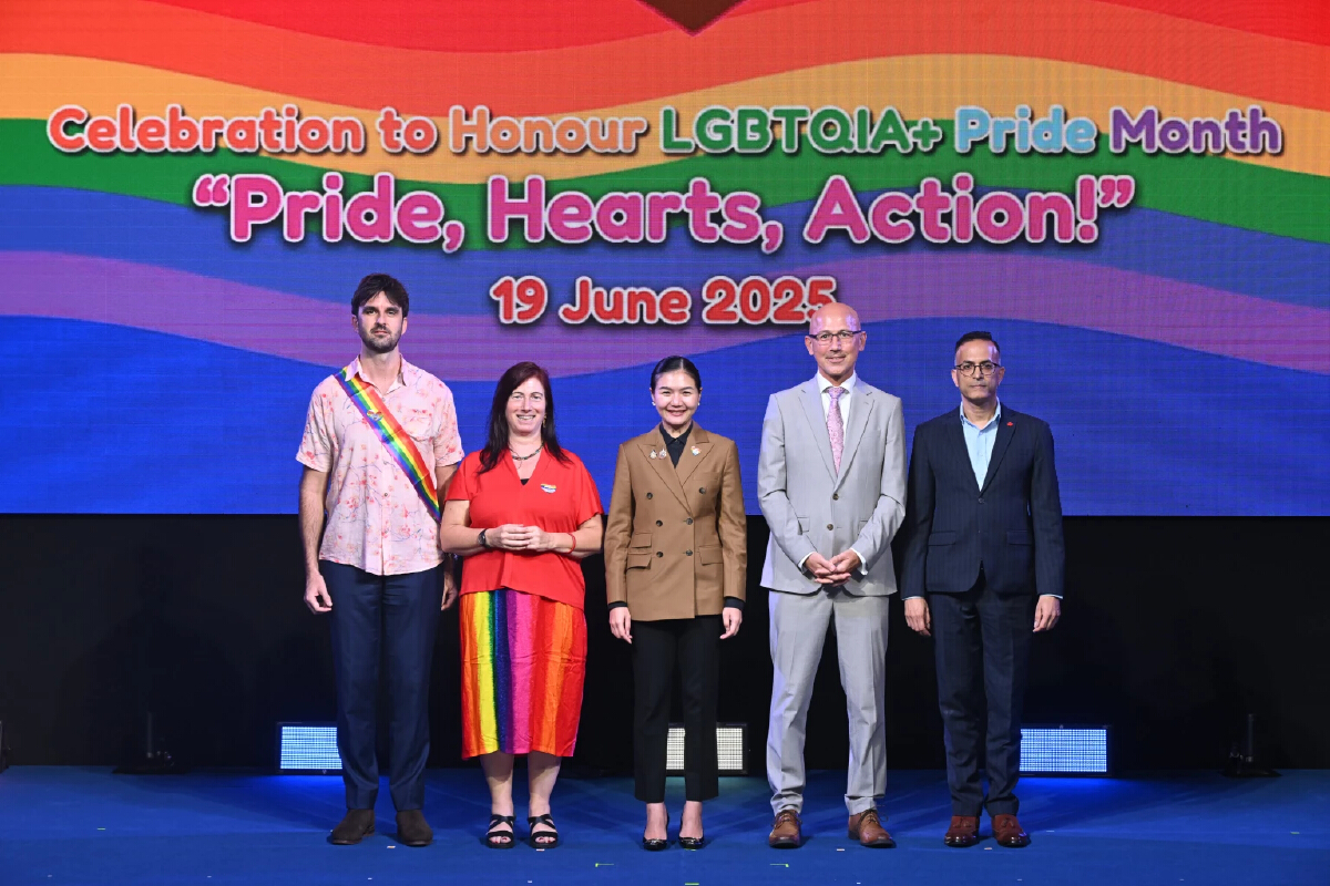 4 สถานทูตร่วมจัดงาน ‘Pride, Hearts, Action!’