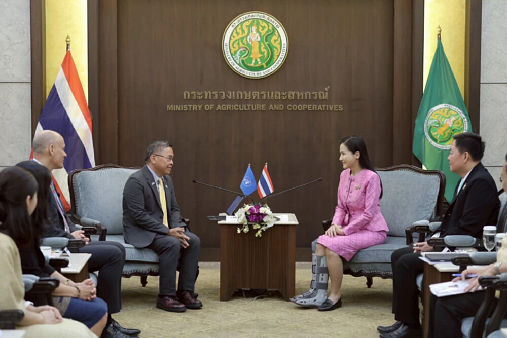 “นฤมล”ต้อนรับบิ๊กFAO เยือนไทย สานความร่วมมือเกษตร-อาหารยั่งยืน