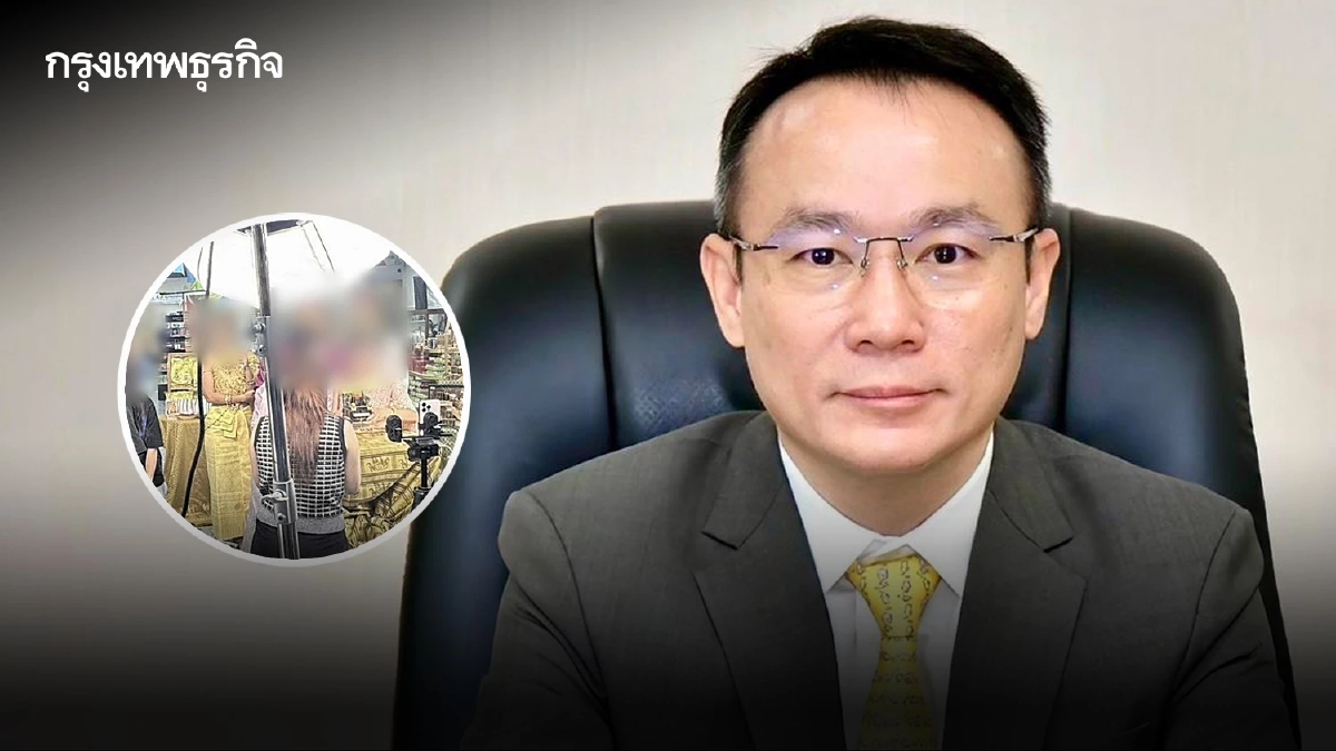 กวาดล้างแรงงานเถื่อน จับ 13 ชาวจีน ไลฟ์สดขายของกลางห้างดัง