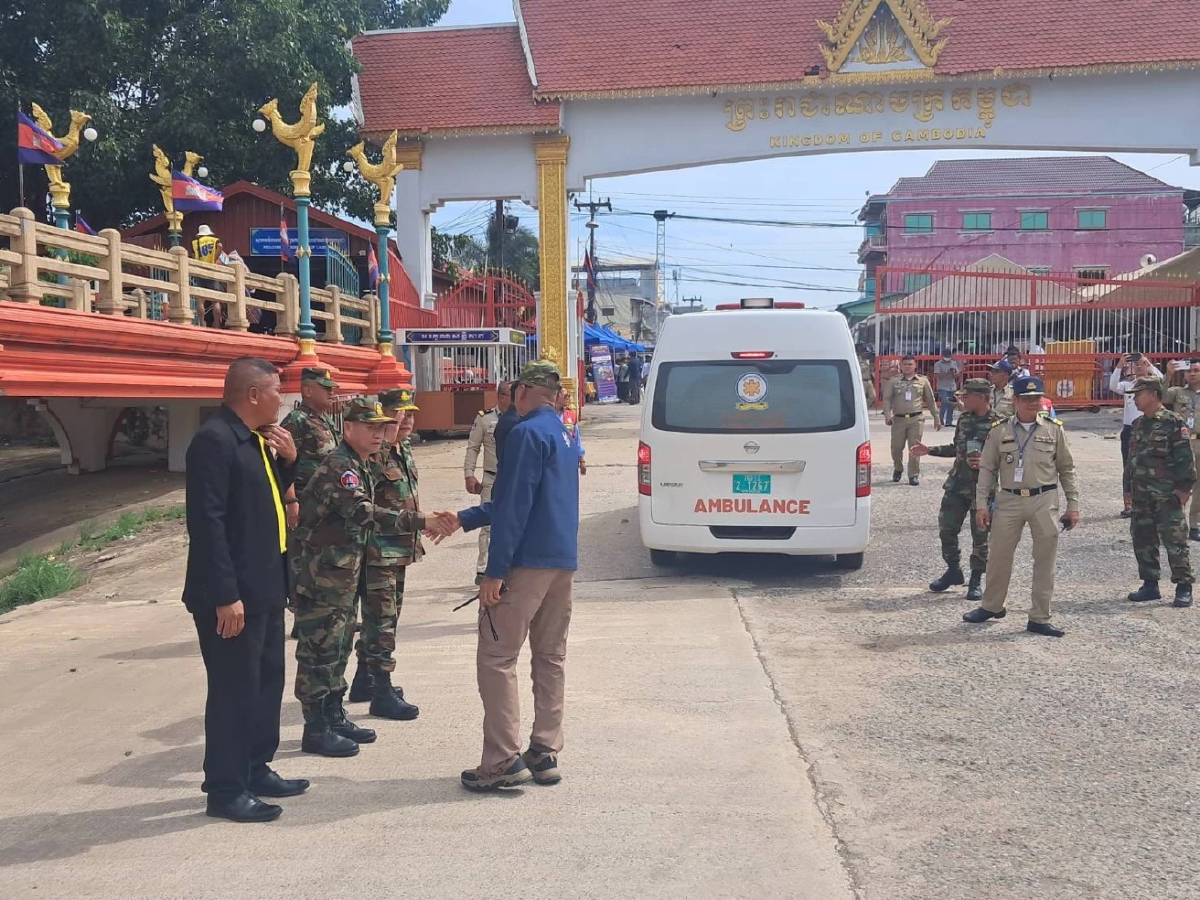 เปิดด่านฉุกเฉิน! ส่งผู้ป่วยกัมพูชา เข้ารักษาโรงพยาบาลที่ไทย