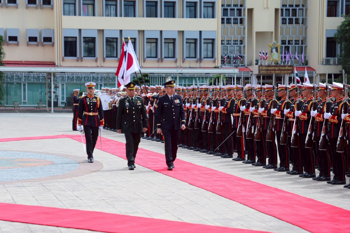 ผบ.กองกำลังญี่ปุ่น ห่วงชายแดนไทย-กัมพูชา อยากเห็นความสงบเสถียรภาพภูมิภาค