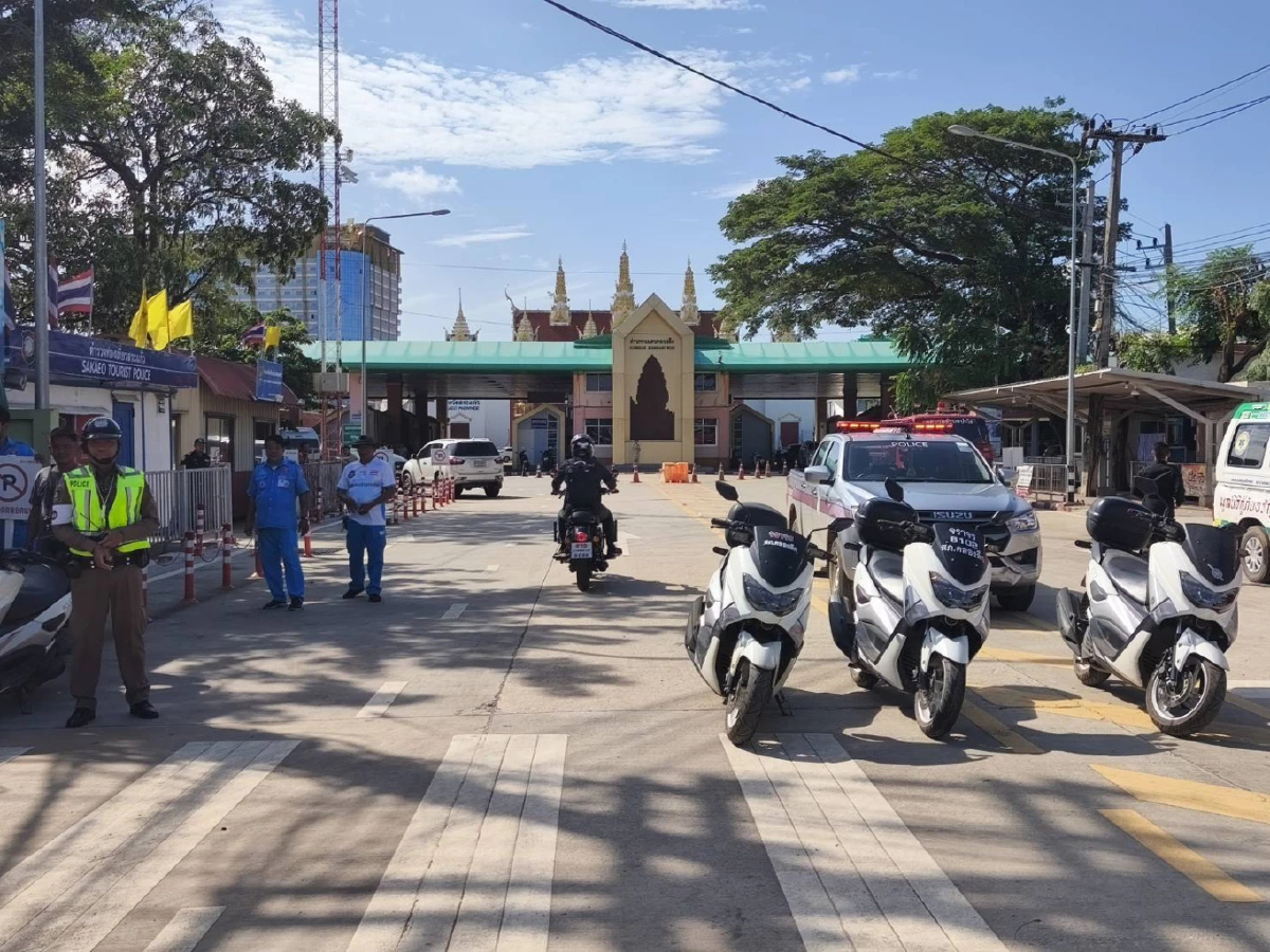 ยึดมนุษยธรรม  ทภ.1 อนุญาต คนกัมพูชา ผ่านด่านคลองลึก-ปอยเปต ไม่เกิน 1 พันคน/วัน