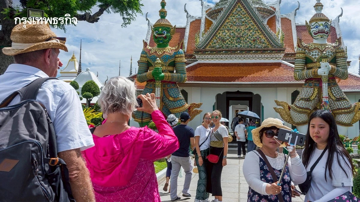 เปิดสถิติ ‘ต่างชาติเที่ยวไทย’ 5 เดือนแรกปี 68 สะสม 14.36 ล้านคน ติดลบ 2.7%
