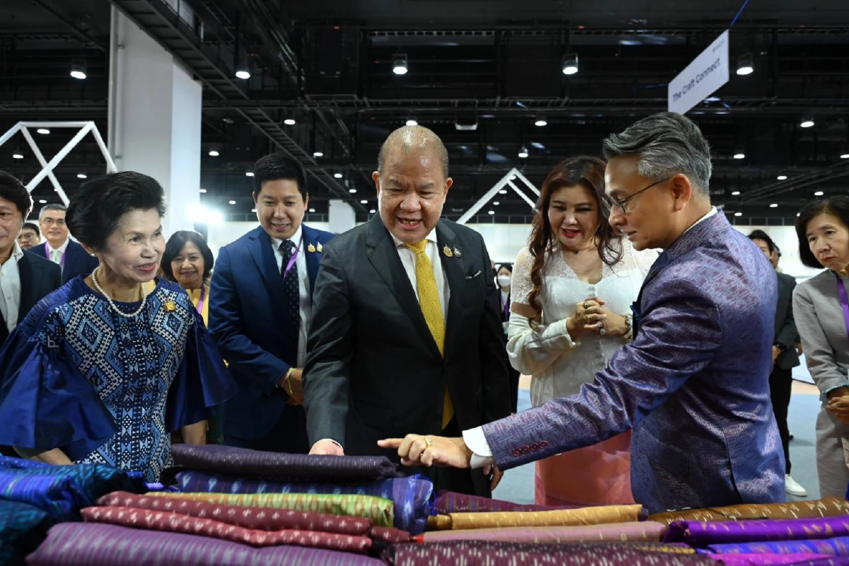 พิชัยหนุน‘SACIT’ยกหัตถกรรมไทย เทียบชั้น“แบรนด์เนมดัง”ระดับโลก