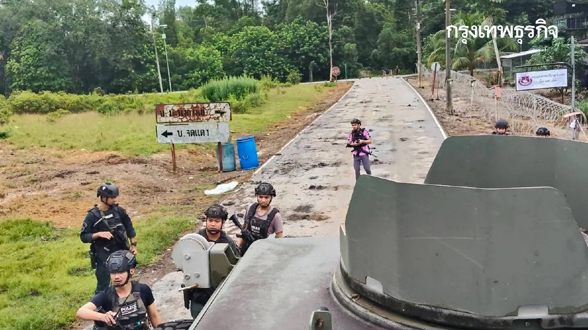 ด่วน เกิดเหตุระเบิดข้างฐาน 9322 ต.มะนังตายอ จ.นราธิวาส บาดเจ็บ 3