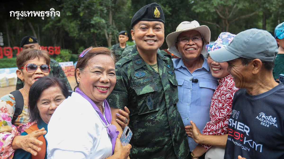 แม่ทัพภาคที่ 2 รุดเยี่ยมกำลังพล ลั่นปกป้องอธิปไตยของชาติเต็มที่