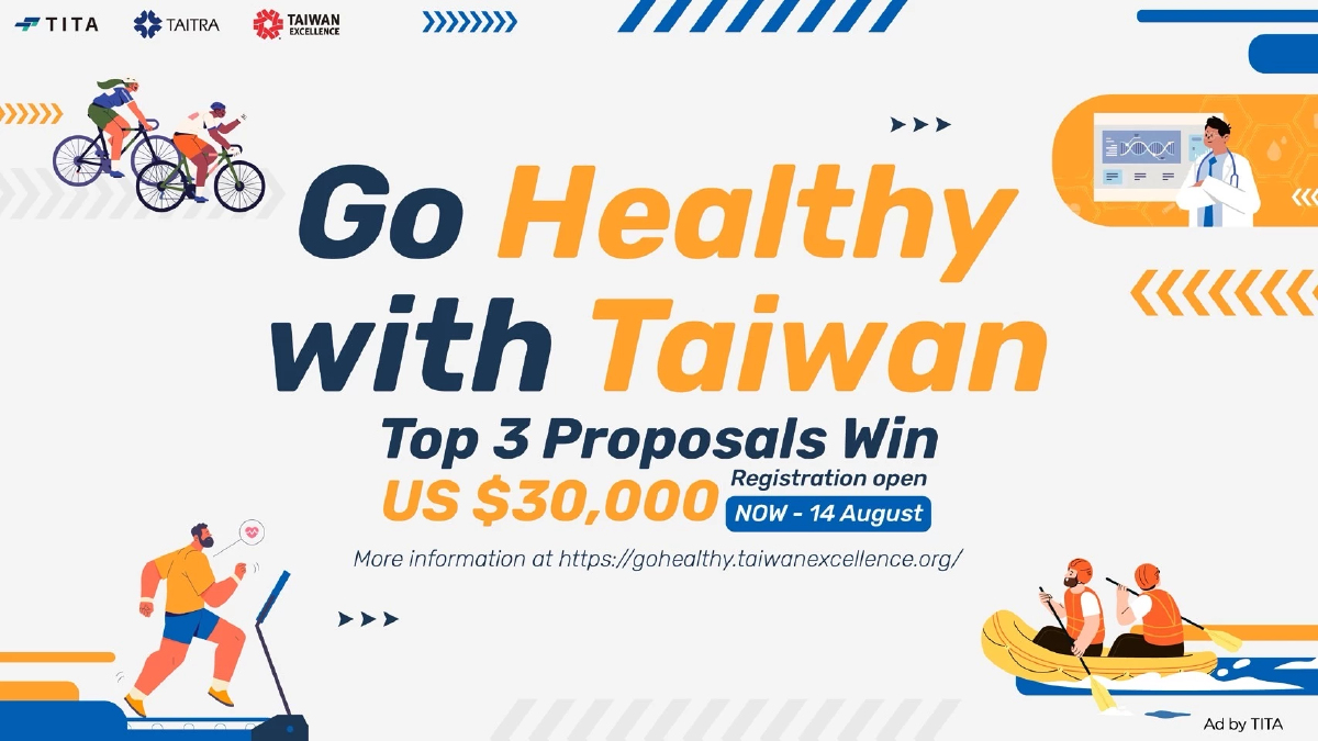 ไต้หวันเปิดตัวแคมเปญ Go Healthy with Taiwan เพื่อสุขภาพที่ดีขึ้น
