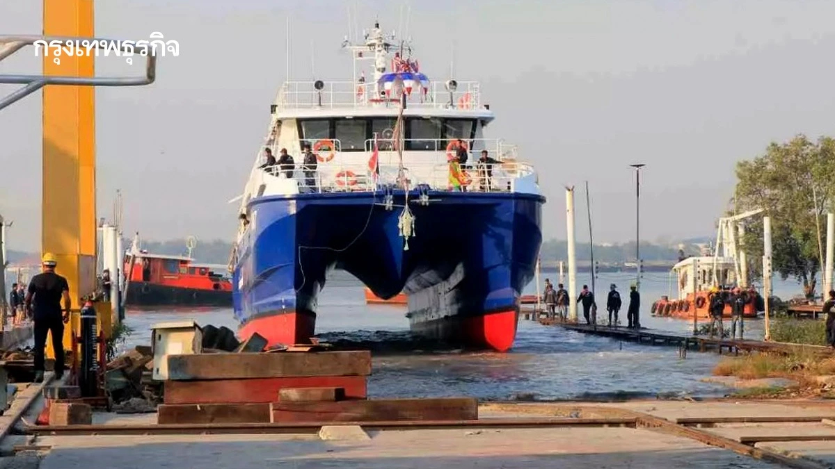 เรือโลมา 168 ล้านบาท ออกปฏิบัติการอนุรักษ์ท้องทะเลไทย