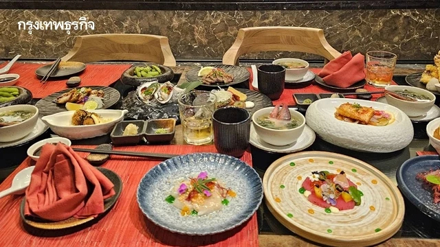 ‘บุฟเฟ่ต์อาหารญี่ปุ่น’ ที่ ห้องอาหาร SOSHI ‘โรงแรมโซ แบงคอก’