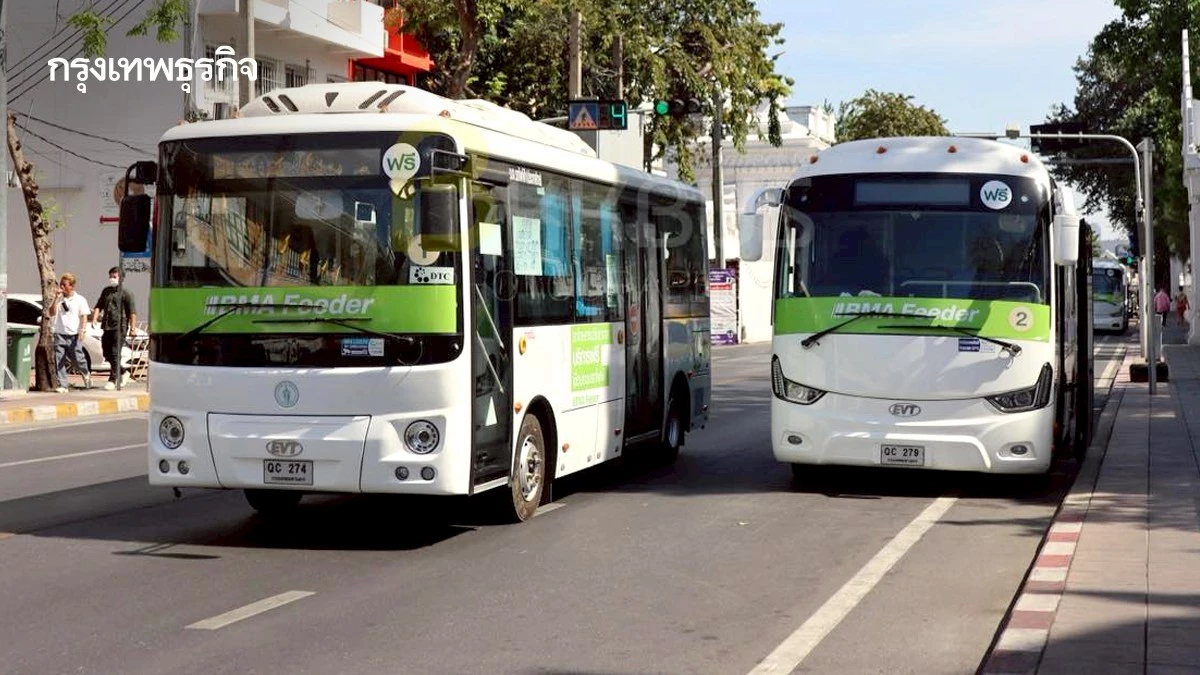 เริ่มพรุ่งนี้ (1 ก.ค. 68) นั่งฟรี BMA Feeder 5 เส้นทางใหม่ทั่วกรุง