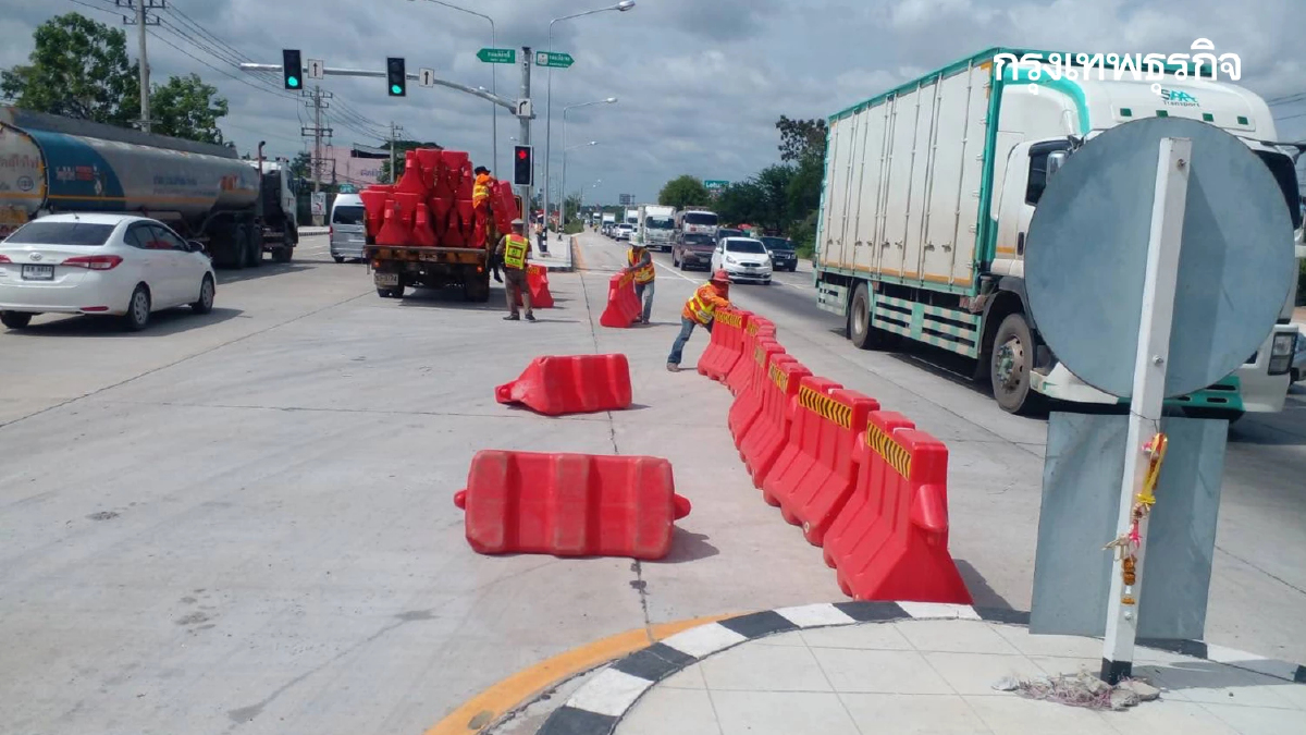 ปิดถนนมิตรภาพ สี่แยกต้นตาล อ.พล กระทบทุกคน กลับกทม. หลังวันหยุด
