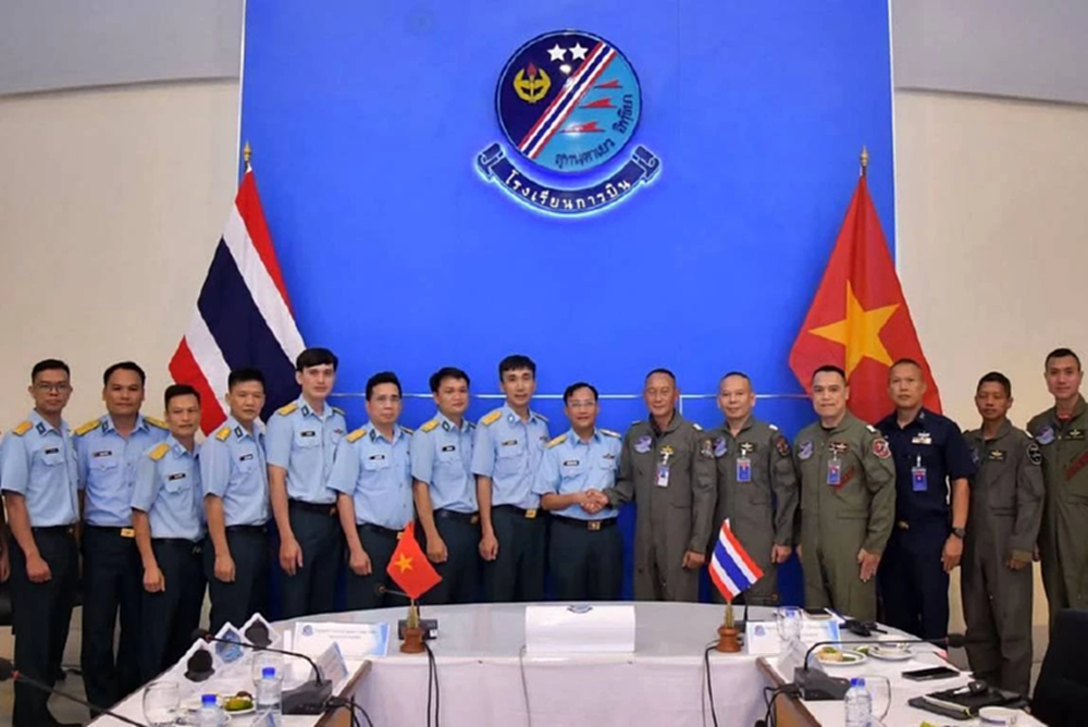 เอาแล้ว! กองทัพอากาศไทย-เวียดนาม กระชับสัมพันธ์แน่นแฟ้น