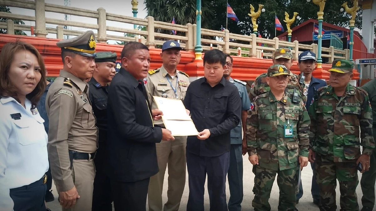 โดรนฝั่งกัมพูชาบินล้ำแดนไทย จันทบุรียื่นประท้วง ผู้ว่าฯพระตะบอง