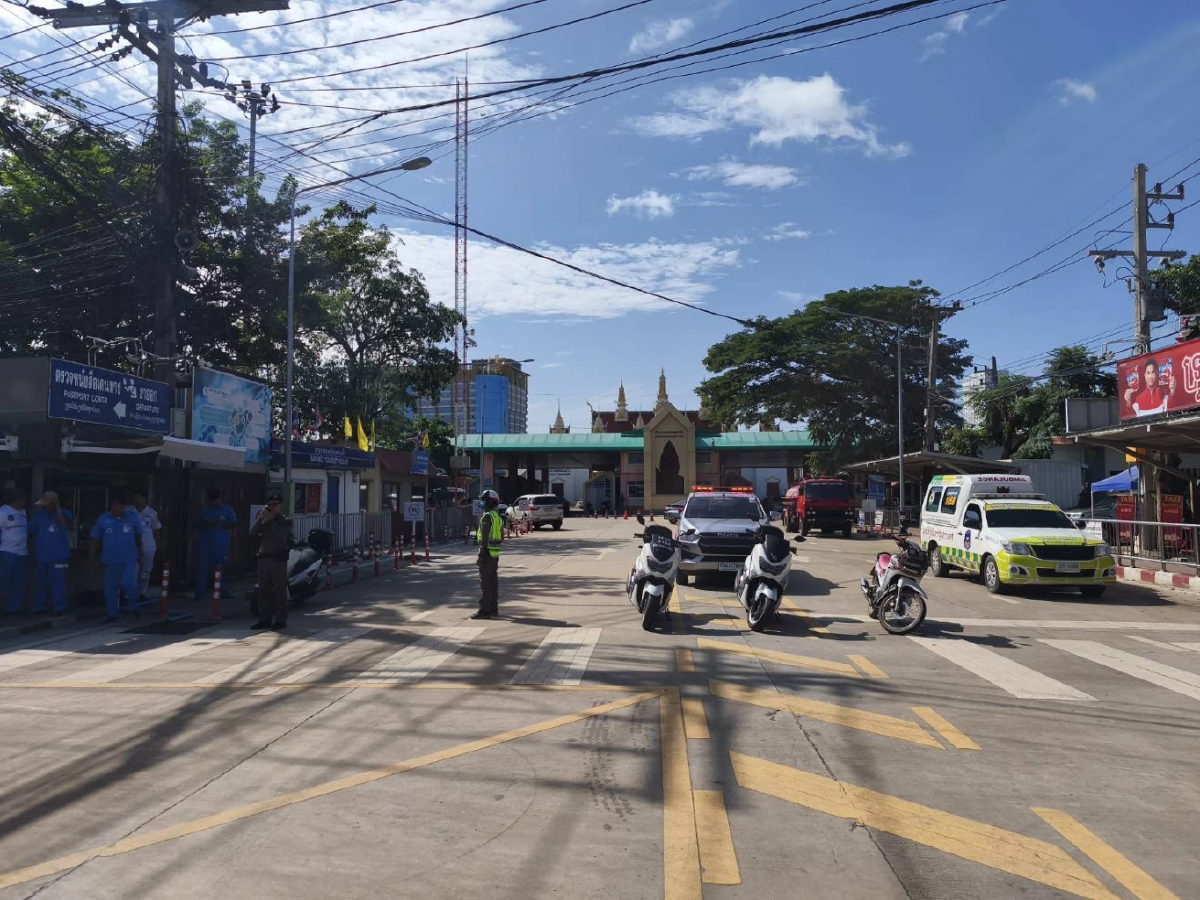 กองกำลังบูรพา เปิดด่าน 17.00-20.00 น.วันนี้ อนุโลมประชาชน - รถกลับประเทศ