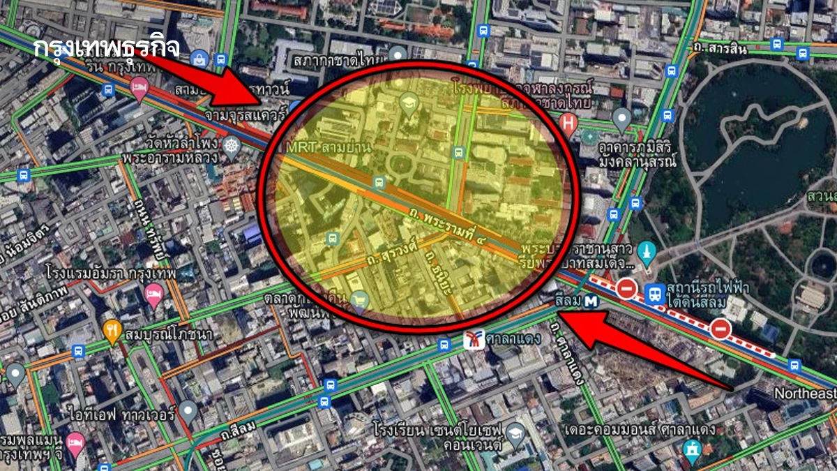 เช็ก กระทบวันหยุดคนกรุงเทพ แจ้งปิดถนน สะพานไทย-ญี่ปุ่น ฝั่งขาออก