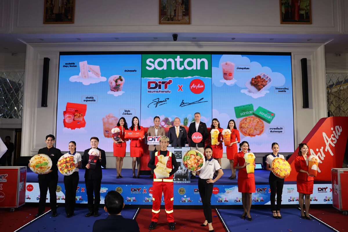 พาณิชย์ ดึง ไทยแอร์เอเชีย ซื้อผลไม้ทำเมนูขายบนเครื่องบิน