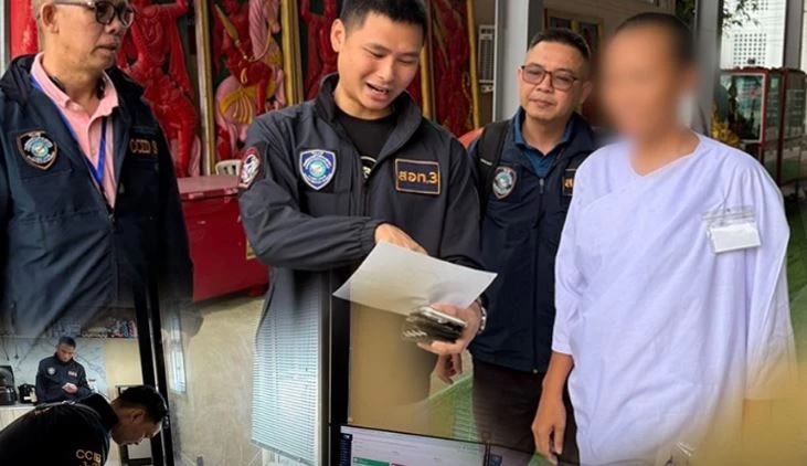 บุกจับแม่ชีคาวัดดัง ร่วมเครือข่ายหลอกลวง ทำภารกิจออนไลน์