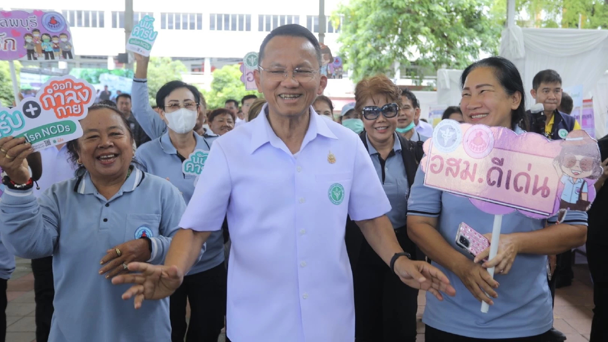 ‘สมศักดิ์’ นำทีม ลุยคัดกรอง วัณโรค-ไวรัสตับฯ เผย พบเร็ว รักษาหายขาด