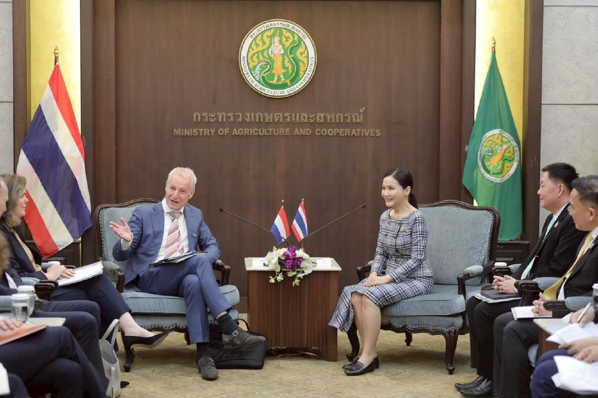 ”นฤมล”ต้อนรับรมต.น้ำเนเธอแลนด์ผนึกพลังระบบจัดการน้ำไทย