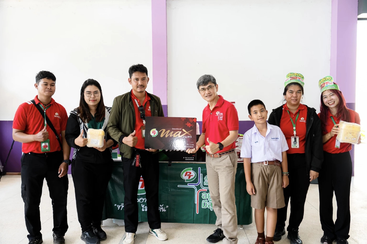 PTG สานต่อโครงการ 'พีที ค่ายอาสาทำจริงไม่ทิ้งกัน' พัฒนาคุณภาพชีวิตให้กับชุมชน