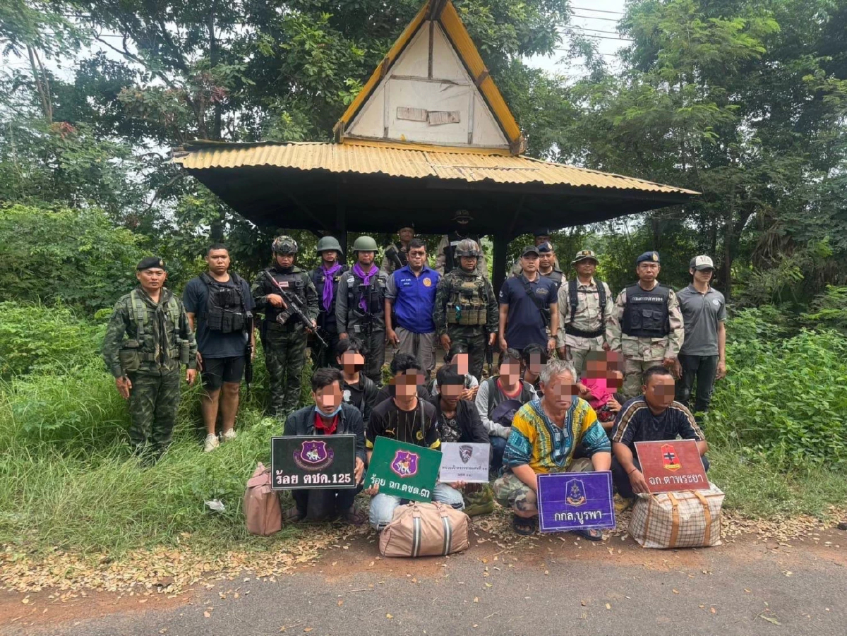 อดยาก! 9 เขมรแอบเข้าอีก ชายแดนไทย-กัมพูชา ไม่ฟัง 'ฮุน เซน'