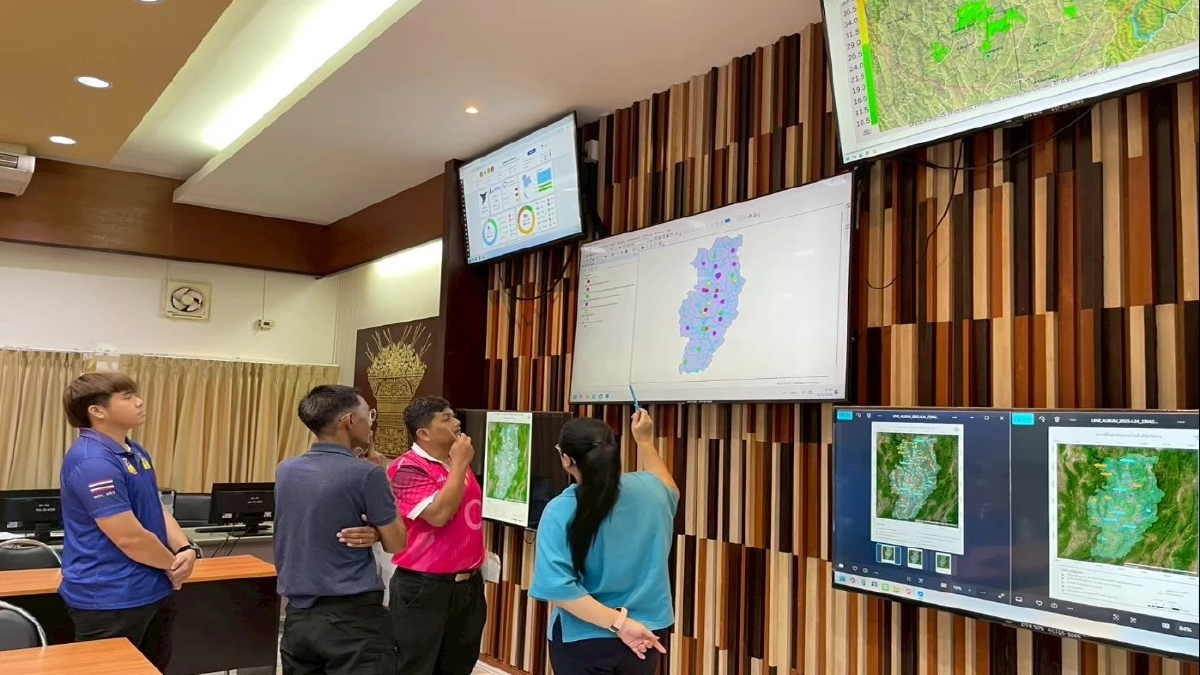 ติดตามสถานการณ์น้ำ กองทุน ววน.ระดมทีมเฝ้าระวังน้ำท่วมเชียงราย-น่าน