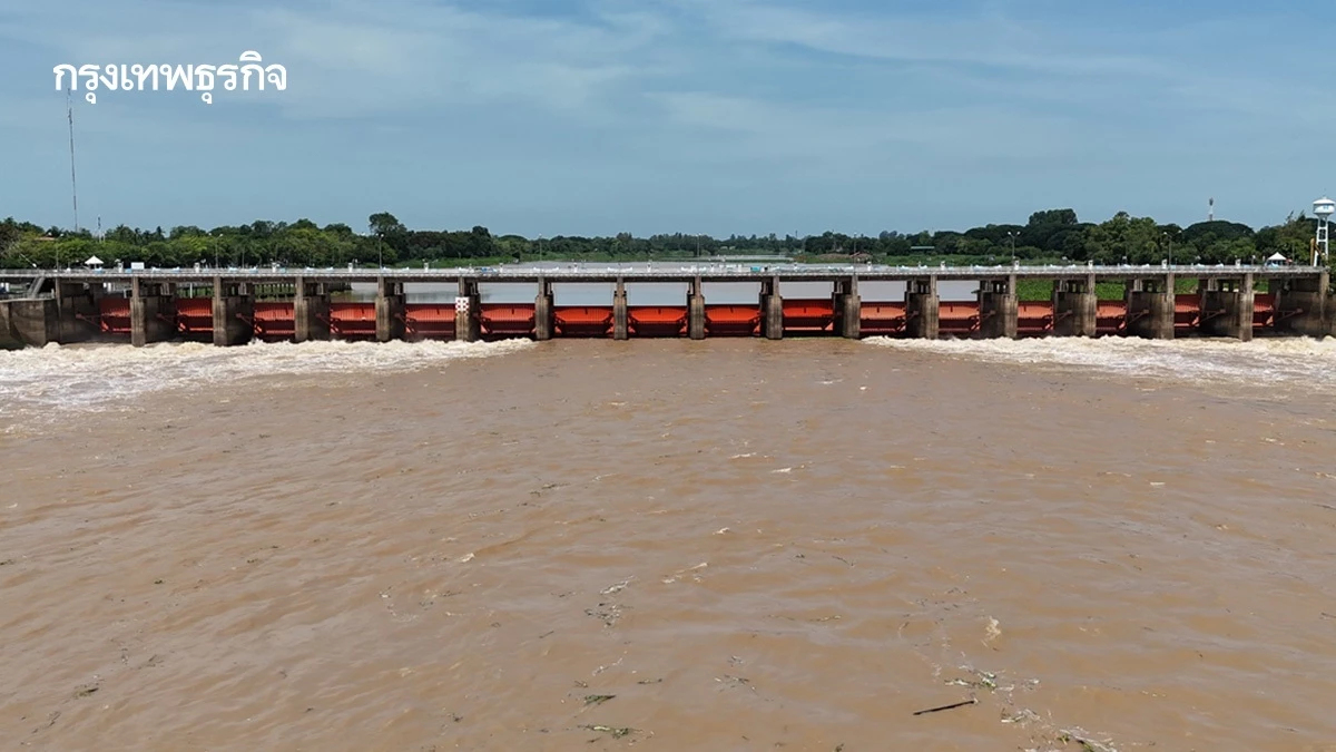 ฝนเททางตอนบน ทำระดับน้ำหลายพื้นที่เพิ่มขึ้น ชป. เร่งลดผลกระทบให้ได้มากที่สุด