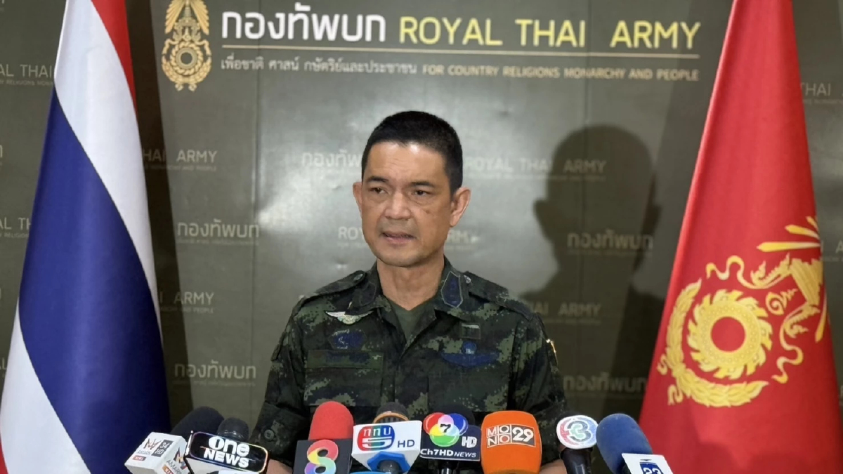 ด่วน! ทบ. แถลงการณ์ ตอบโต้ กัมพูชา เด็ดขาดไม่ละเว้น หากยังยิงไม่หยุด