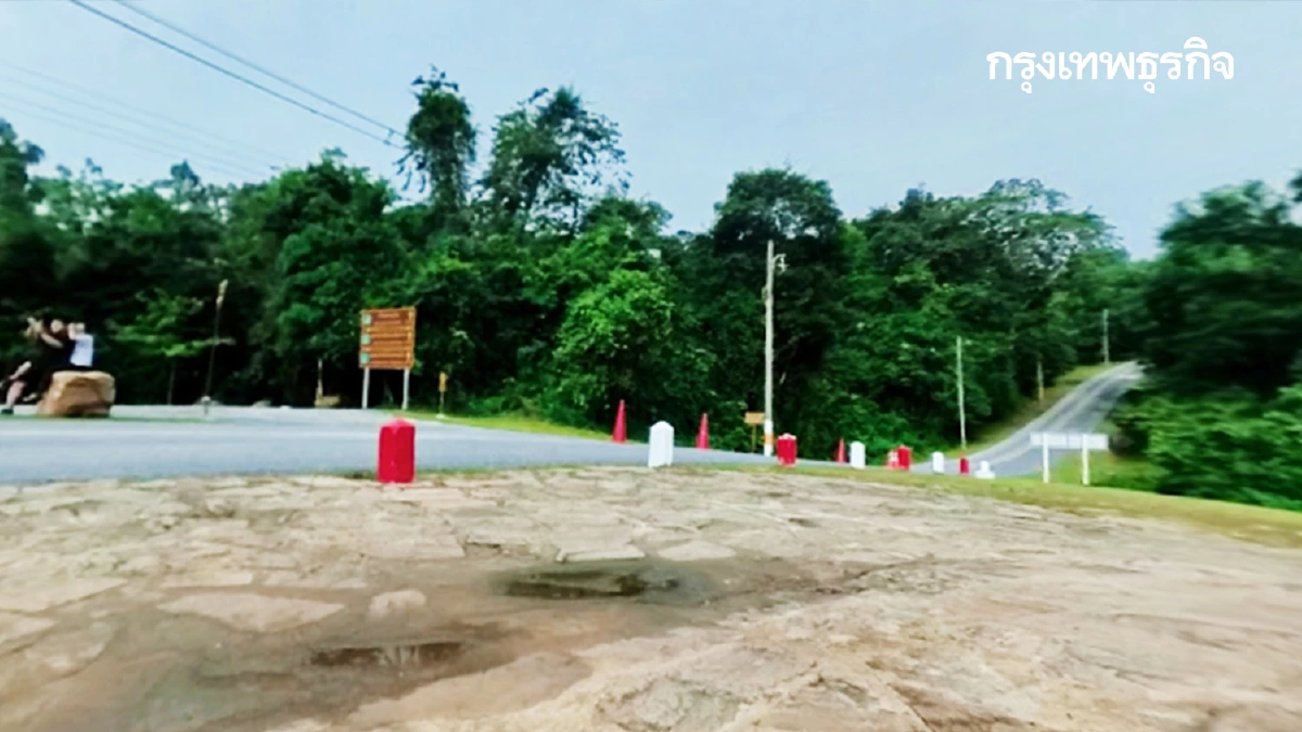 เช็กเส้นทาง เที่ยวเขาใหญ่ ปากช่อง ซ่อมถนน 2 วัน กม30 ป้ายหินมรดกโลก