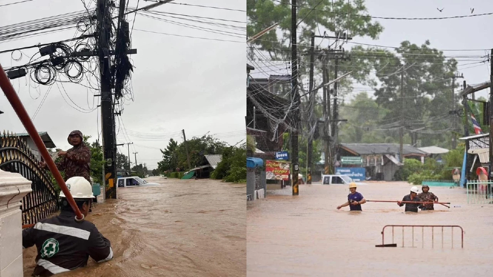 การไฟฟ้า เร่งซ่อมแซมระบบ เหตุพายุวิภาพื้นที่จังหวัดน่าน