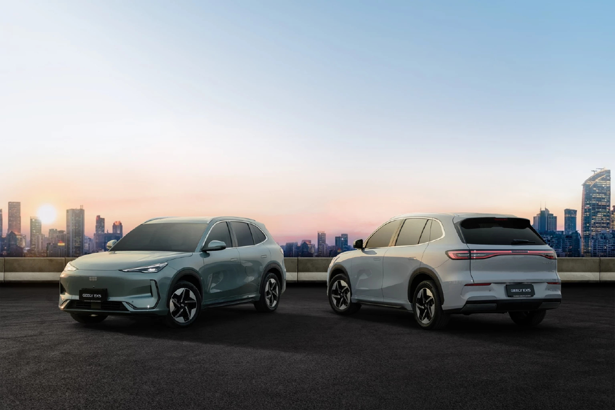 จีลี่ อัดส่วนลด GEELY EX5 สูงสุด 1 แสนบาท เร่งขยายโชว์รูมครบ 30 แห่ง