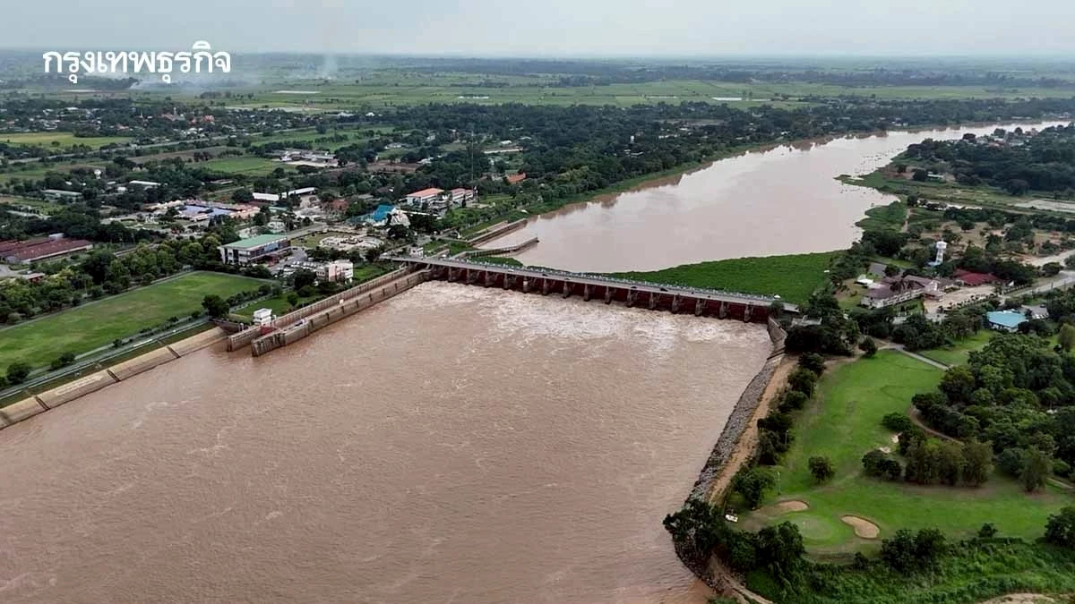 ชป. เกาะติดสถานการณ์ลุ่มน้ำยม – น่าน หลังฝนตกหนักต่อเนื่อง