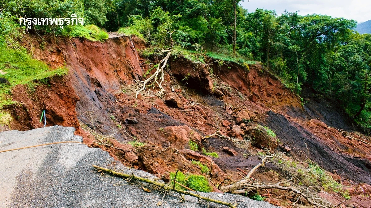 ดินถล่ม-น้ำป่า กรมธรณี เตือน 7 จังหวัดเสี่ยงสูง 16-17 ก.ค. รับมือด่วน