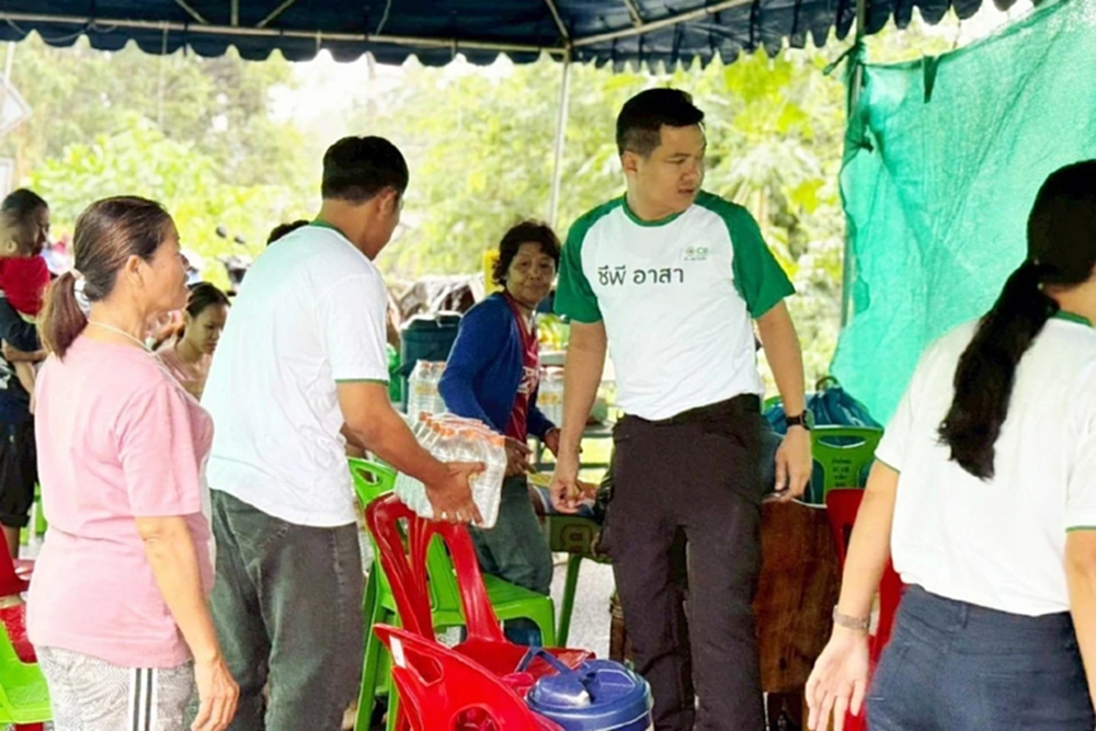 เครือซีพี - ซีพีเอฟ เคียงข้างยามวิกฤติ เร่งช่วยน้ำท่วมภาคเหนือ