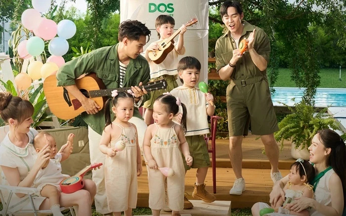 DOS ดึงครอบครัวบีม-แดนสื่อสารแบรนด์ที่ไม่ใช่แค่ถังน้ำ