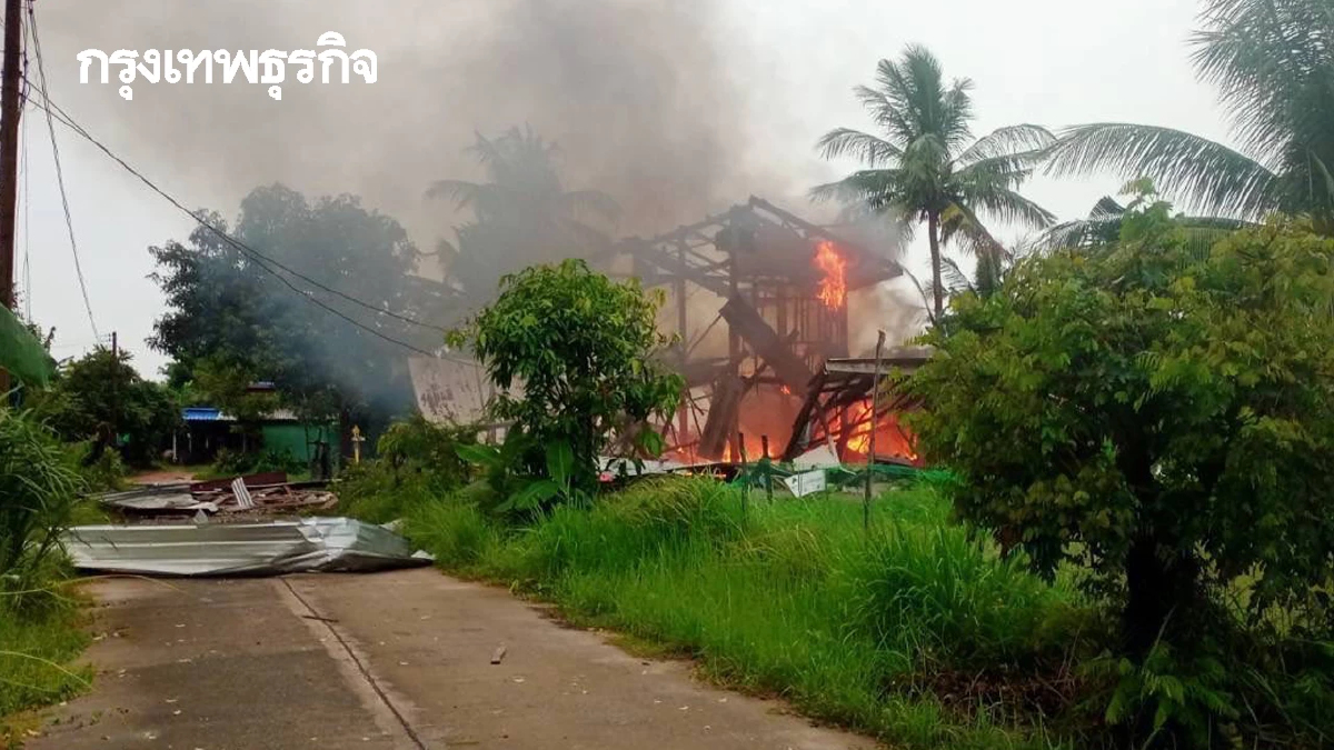 กัมพูชาเปิดฉากยิงใส่ไทยแต่เช้า ปืนใหญ่ตกใส่บ้านประชาชน จ.สุรินทร์