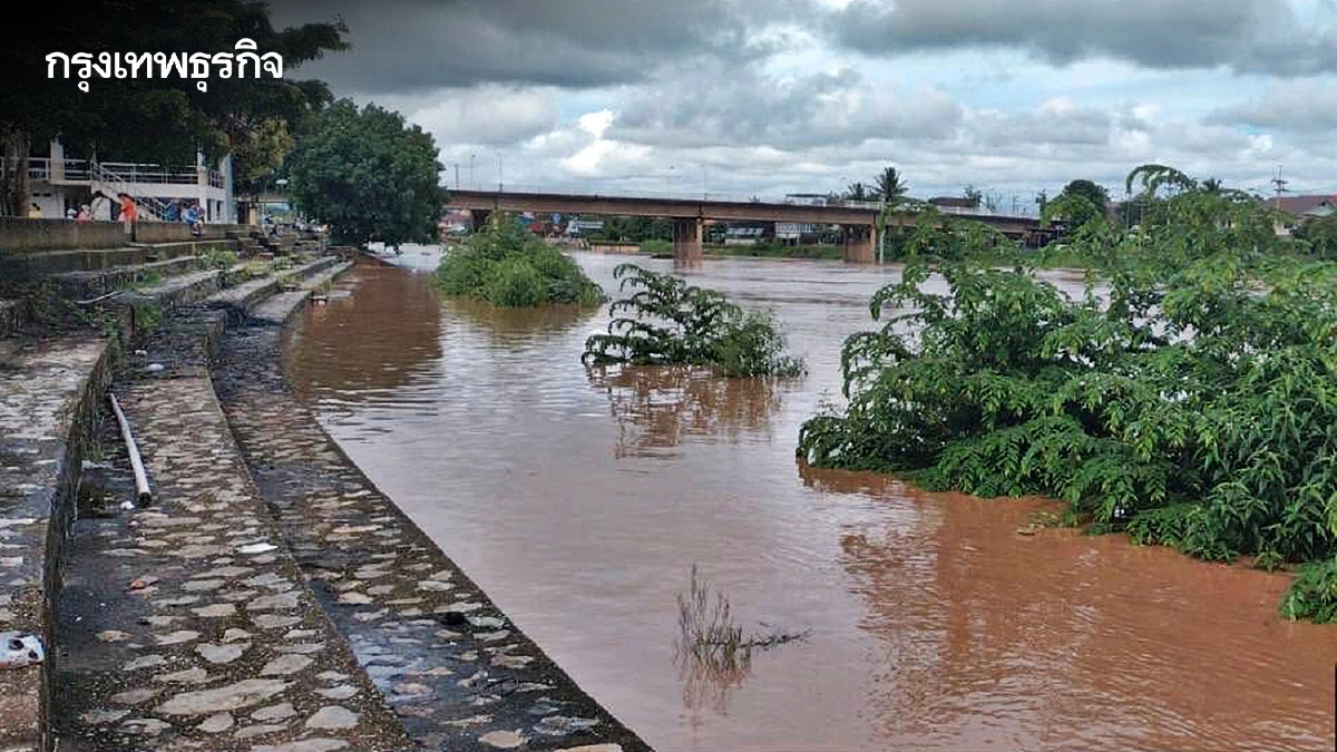 แม่น้ำน่าน ล้นตลิ่งคืนนี้ ปภ. เตือนพื้นที่ลุ่มต่ำยกของขึ้นที่สูง