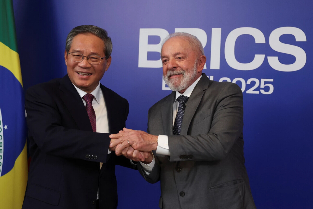 จีนประกาศขยายความร่วมมือทางเศรษฐกิจกับบราซิล ก่อนประชุม BRICS