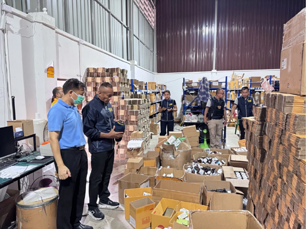 กรมทรัพย์สินทางปัญญา โชว์ผลงาน 6 เดือน ตรวจยึดสินค้าปลอมกว่า 1,310,373 ชิ้น