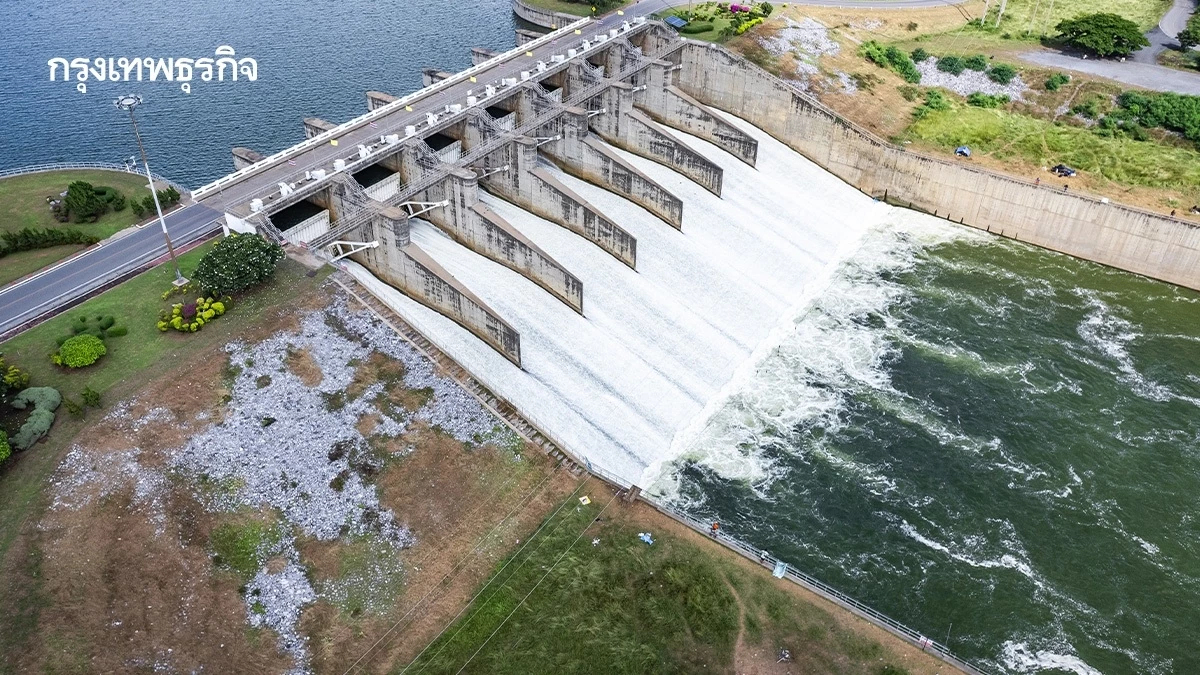 จับตา 'พายุวิภา' กรมชลฯ เตือน ท้ายเขื่อนเจ้าพระยา ระดับน้ำเพิ่ม