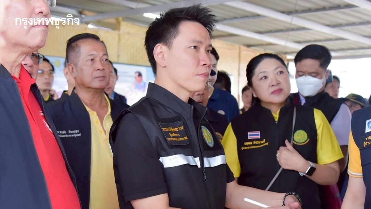 'อรรถกร'ลงพื้นที่ ตลาด อ.ต.ก.ติดตามเหตุ บุกยิงกลางตลาด ทำ รปภ.เสียชีวิต 5 ราย