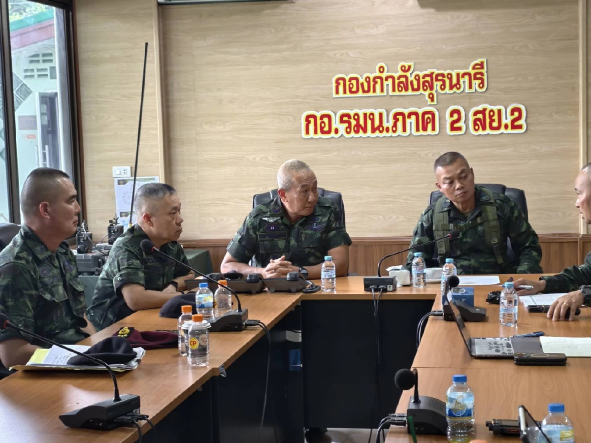 ผบ.ทบ.เปิดปฏิบัติการ 'ยุทธบดินทร์' 10 จุด  อัปเดตชายแดนไทย-กัมพูชาล่าสุด