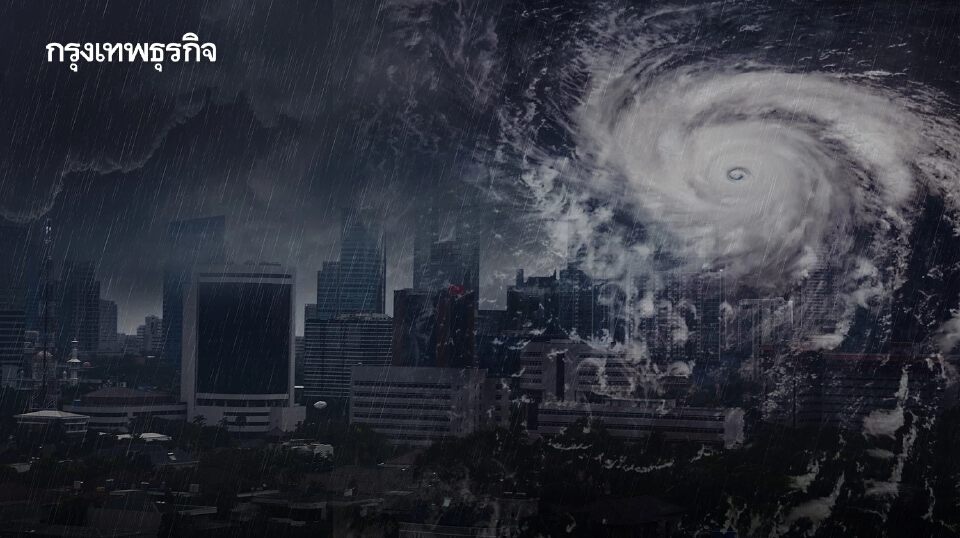 อุตุฯ เตือนฉบับ 5  ทั่วไทย ฝนตกหนักถึงหนักมาก จากอิทธิพล 'พายุวิภา'