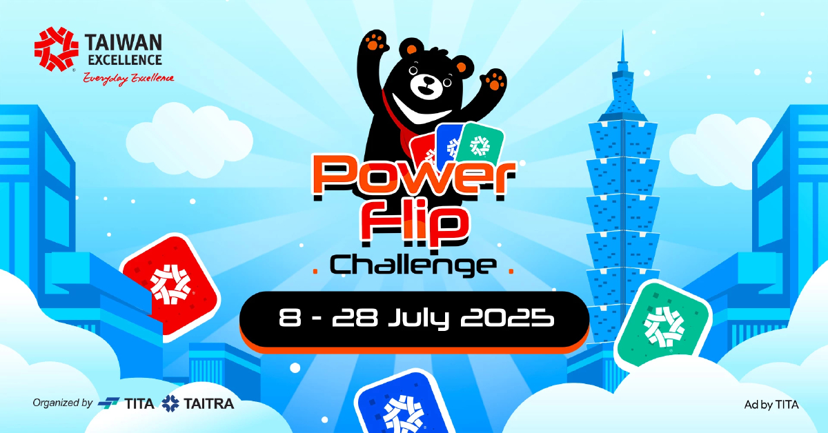 Taiwan Excellence เปิดตัวแคมเปญ Power Flip Challenge