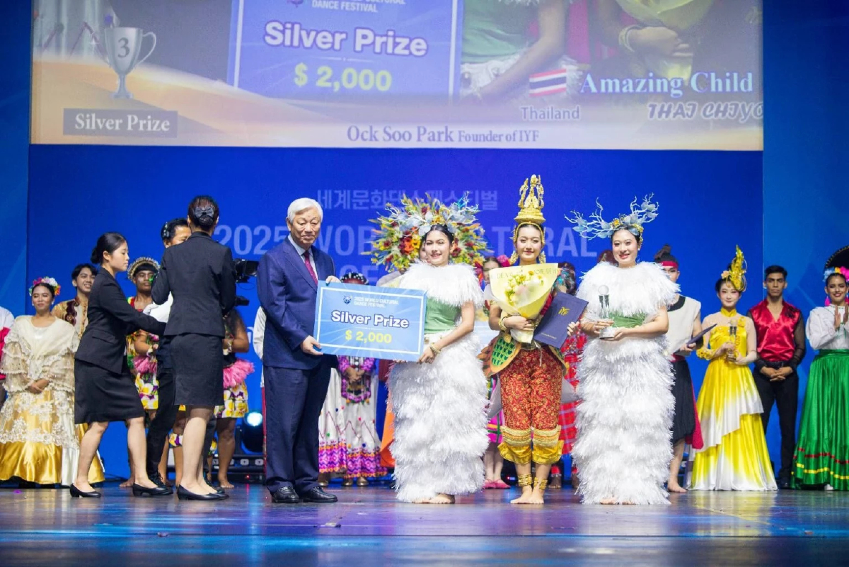 'THAI CHAIYO' คว้ารางวัลเวทีโลก ถ่ายทอดอัตลักษณ์ไทยผ่านการเต้น