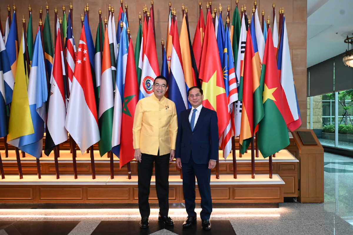 รองนายกฯ เวียดนามพบ'มาริษ'หารือข้อราชการ ยินดีหยุดยิง